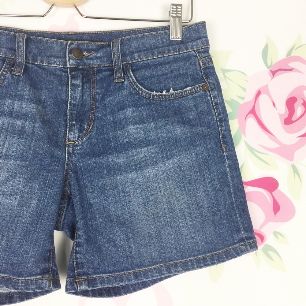 Joe's Jeans Reverse Hem Matilda Denim Shorts 27 - Picture 2 of 6